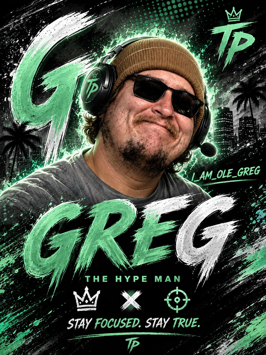 Greg character illustration
